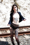 Lydia Black η καυτή goth γκόμενα
