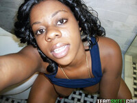 Blue Love the big breasted black girl